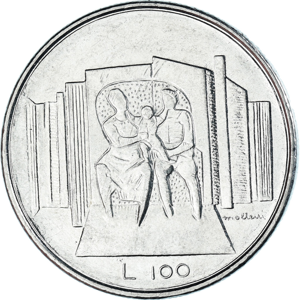 Moneta, San Marino, 100 Lire, 1976