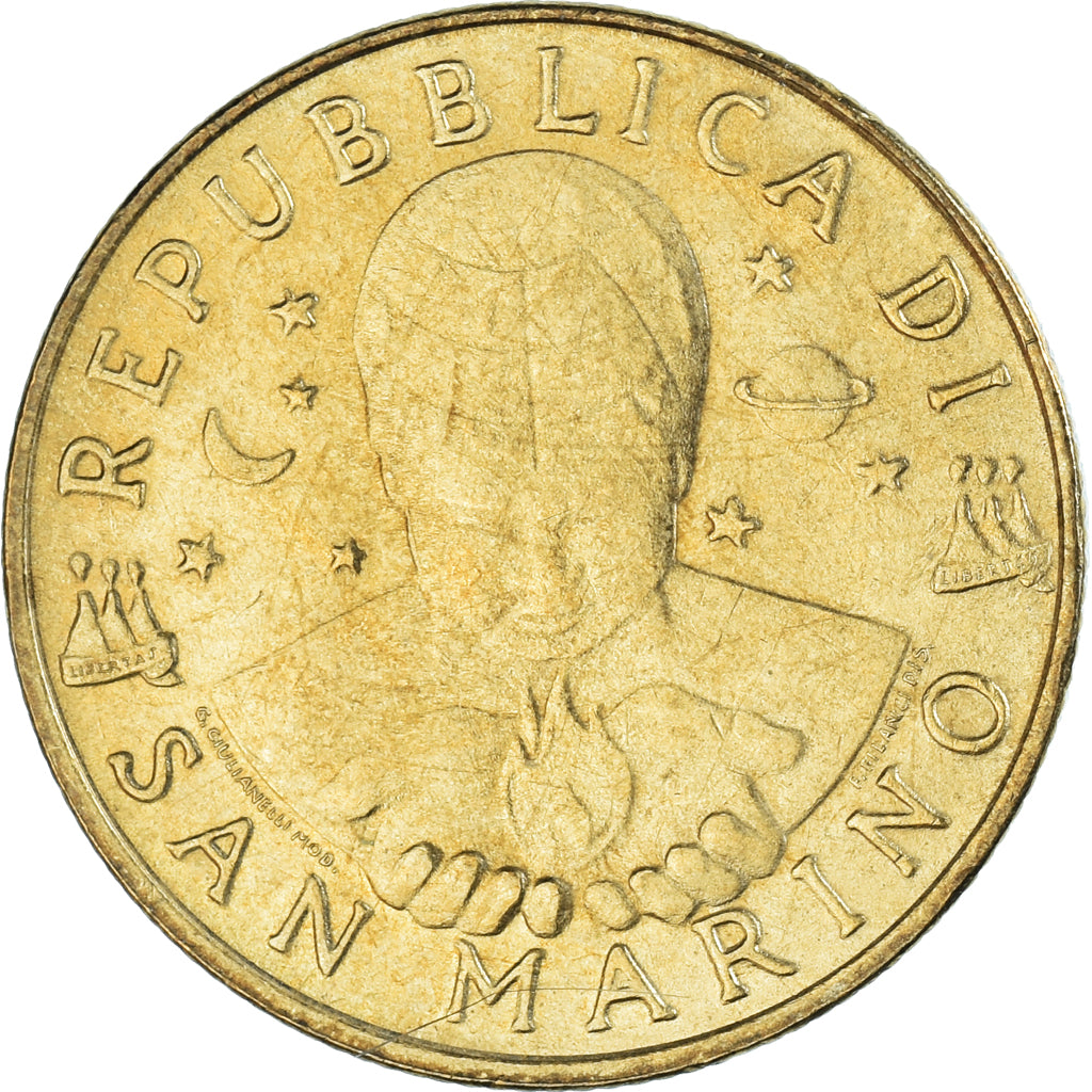 Munten, San Marino, 200 Lire, 1996