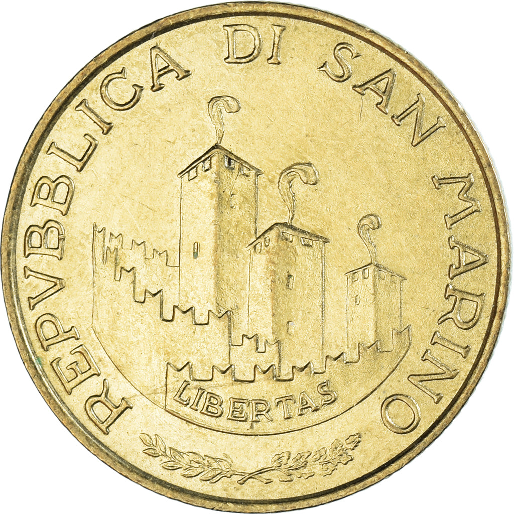 Moneda, San Marino, 200 Lire, 1993