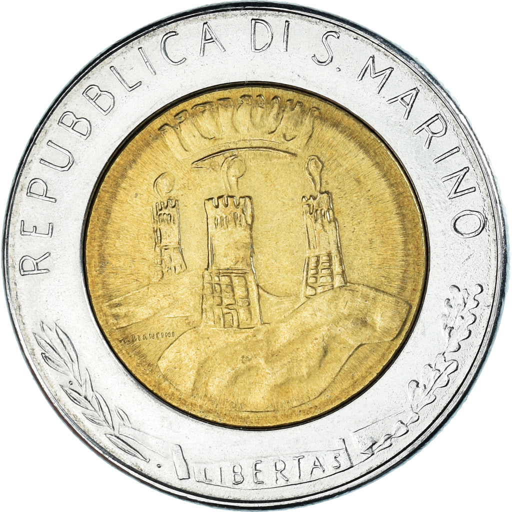 Munten, San Marino, 500 Lire, 1982
