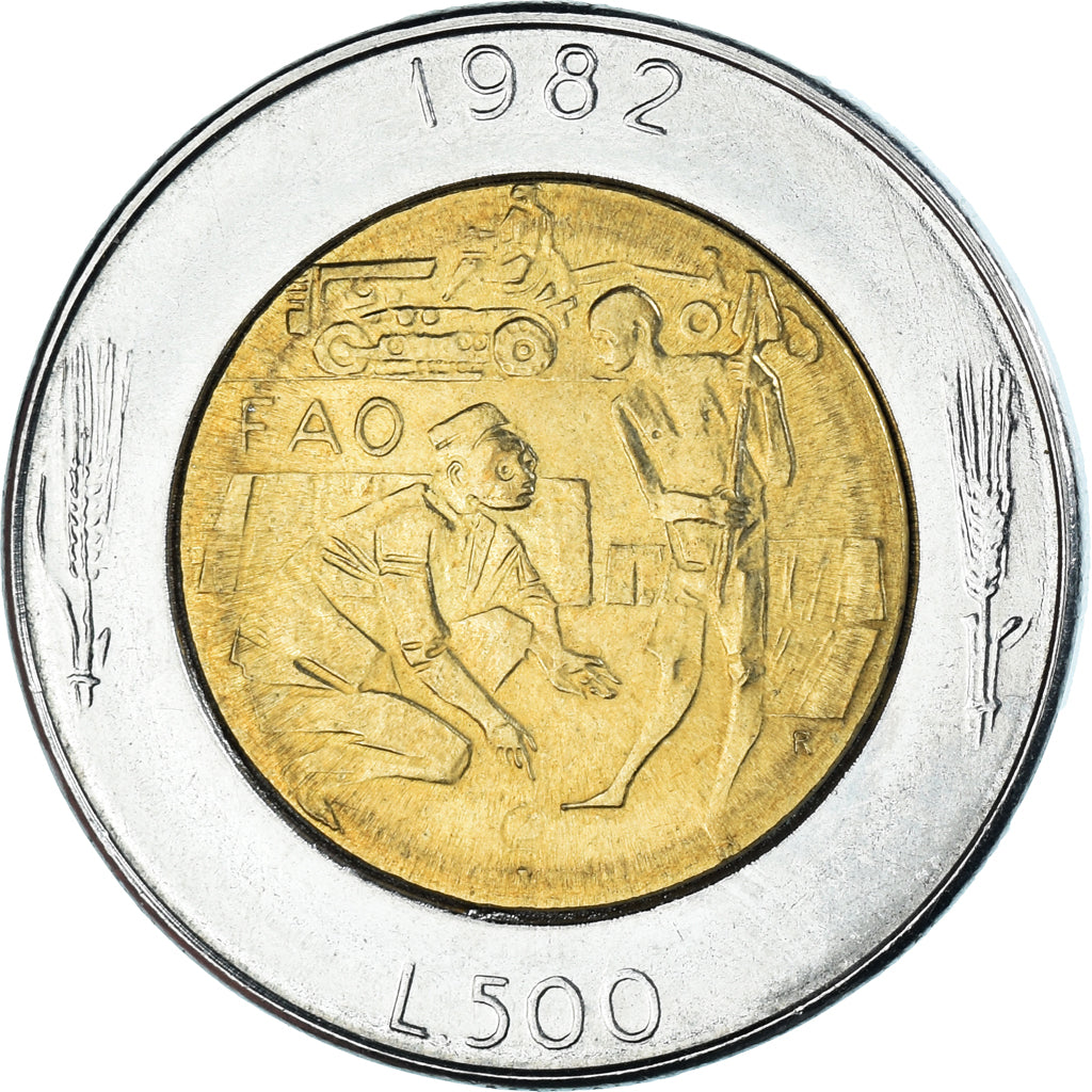 Munten, San Marino, 500 Lire, 1982