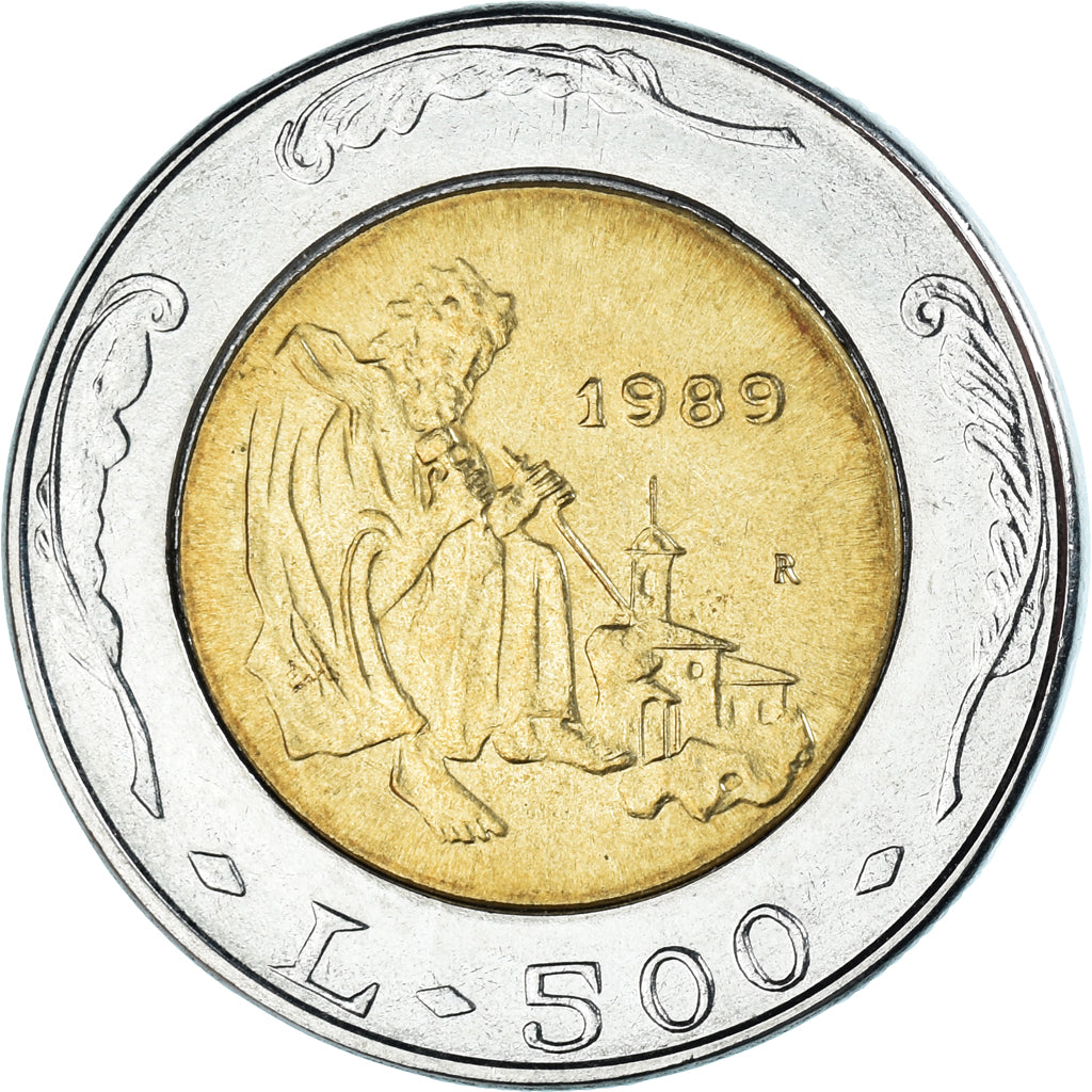 Coin, San Marino, 500 Lire, 1989