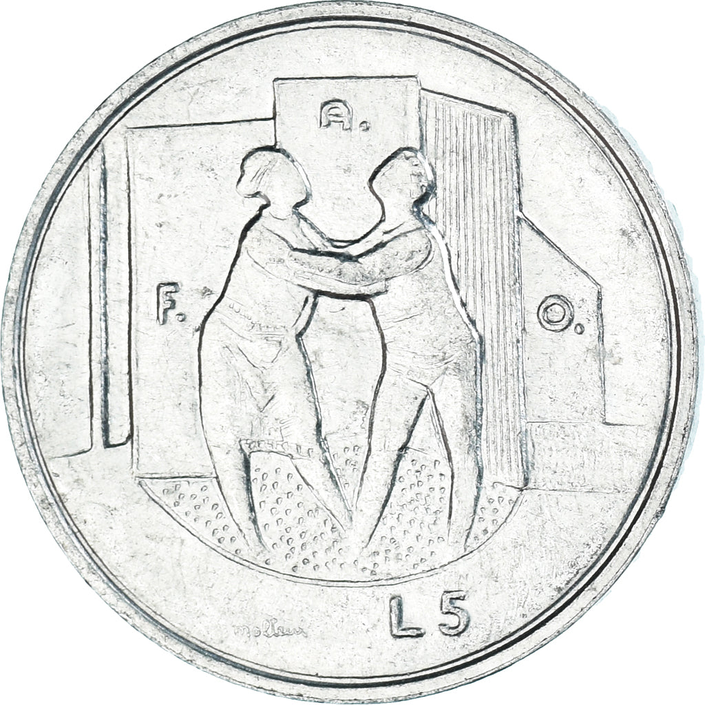 Coin, San Marino, 5 Lire, 1976
