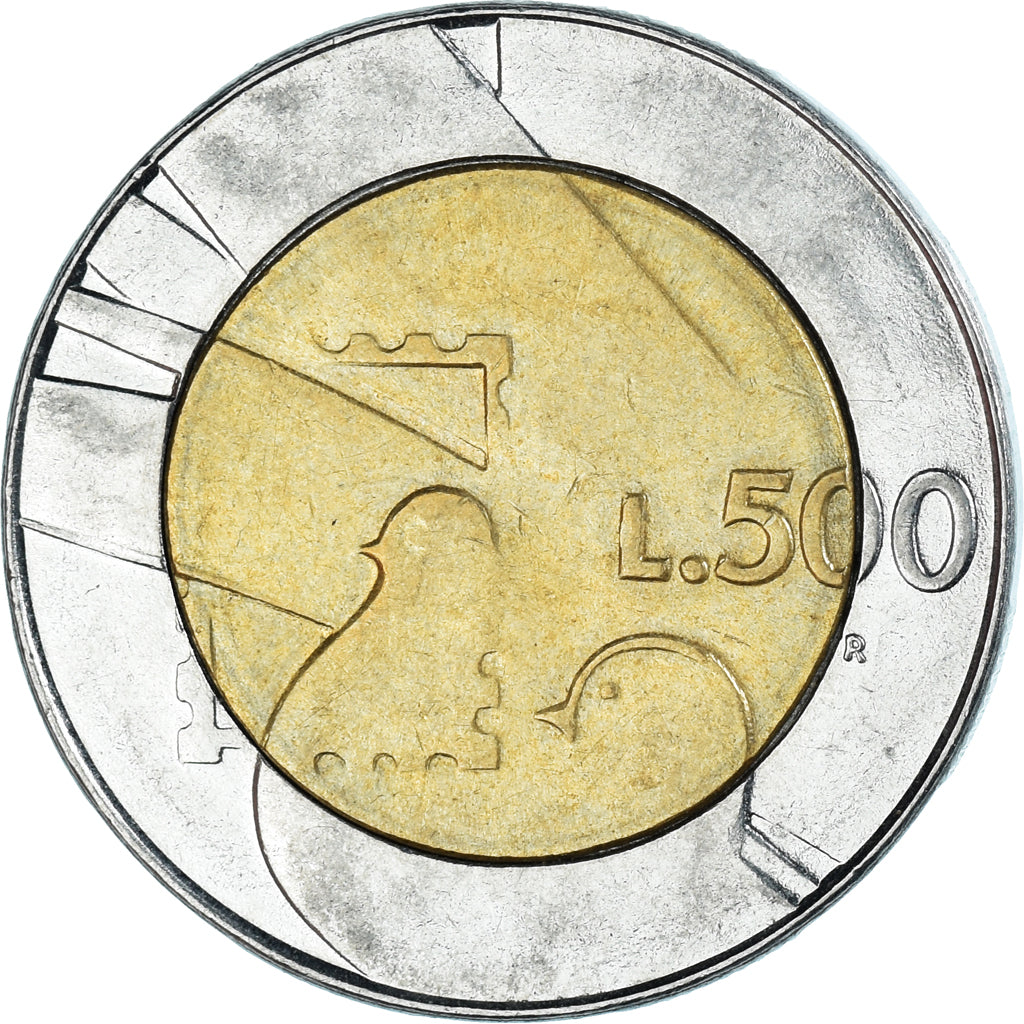 Moneta, San Marino, 500 Lire, 1990