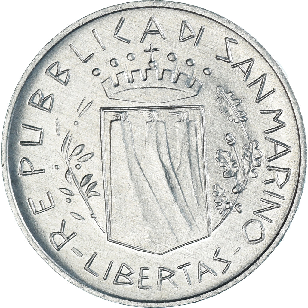 Moeda, San Marino, 10 Lire, 1981