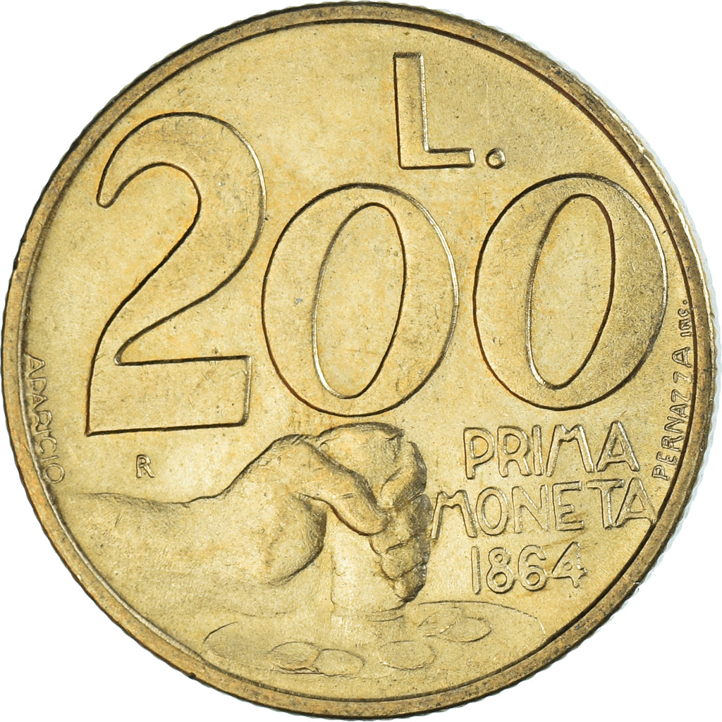 Monnaie, Saint Marin , 200 Lire, 1991