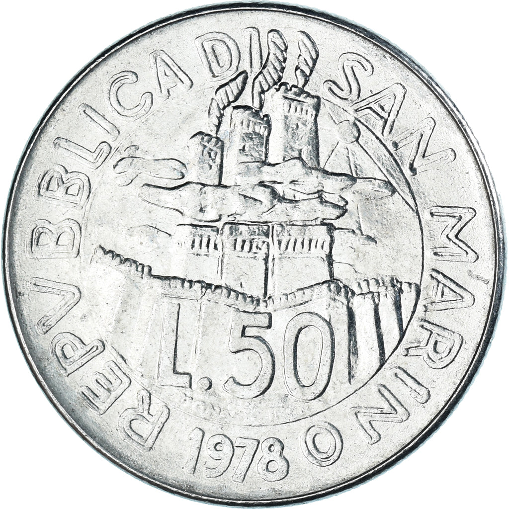 Coin, San Marino, 50 Lire, 1978