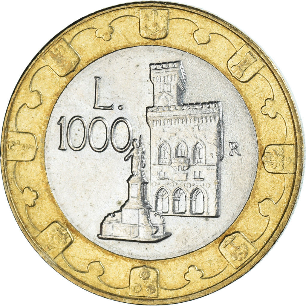 Moneta, San Marino, 1000 Lire, 1997
