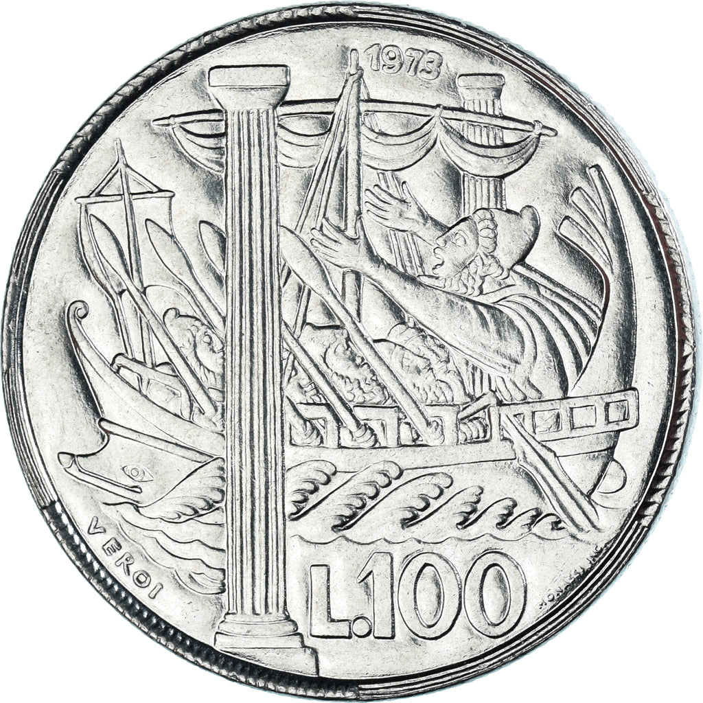 Coin, San Marino, 100 Lire, 1973