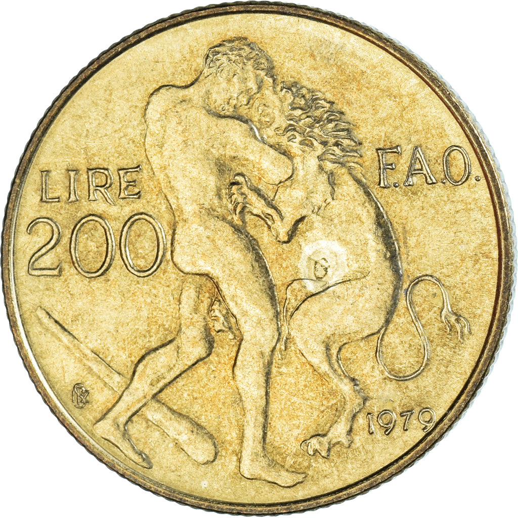 Moneta, San Marino, 200 Lire, 1979
