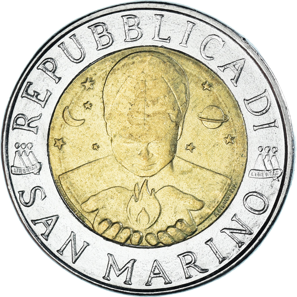 Coin, San Marino, 500 Lire, 1996