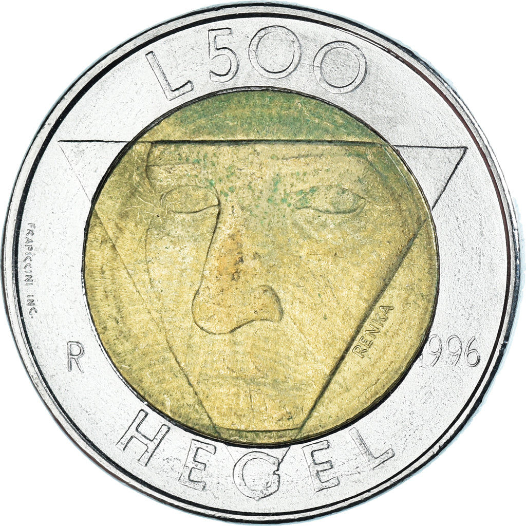 Coin, San Marino, 500 Lire, 1996