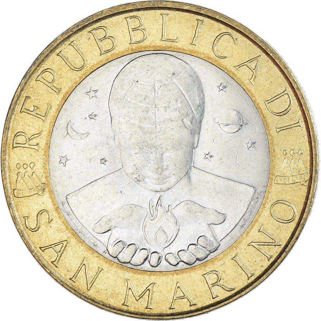 Moneda, San Marino, 1000 Lire, 1999