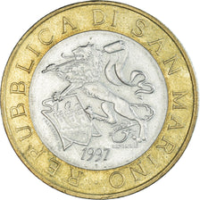 Moneta, San Marino, 1000 Lire, 1997
