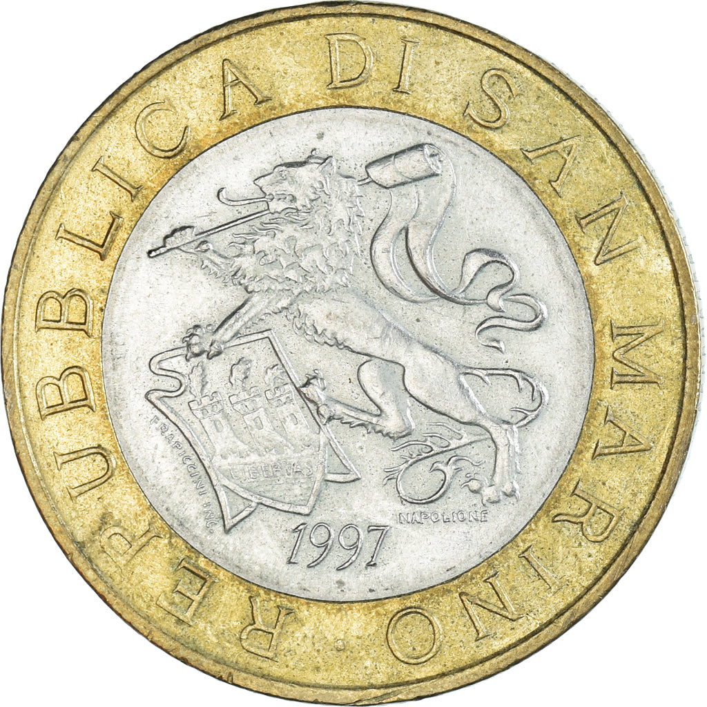 Moneta, San Marino, 1000 Lire, 1997