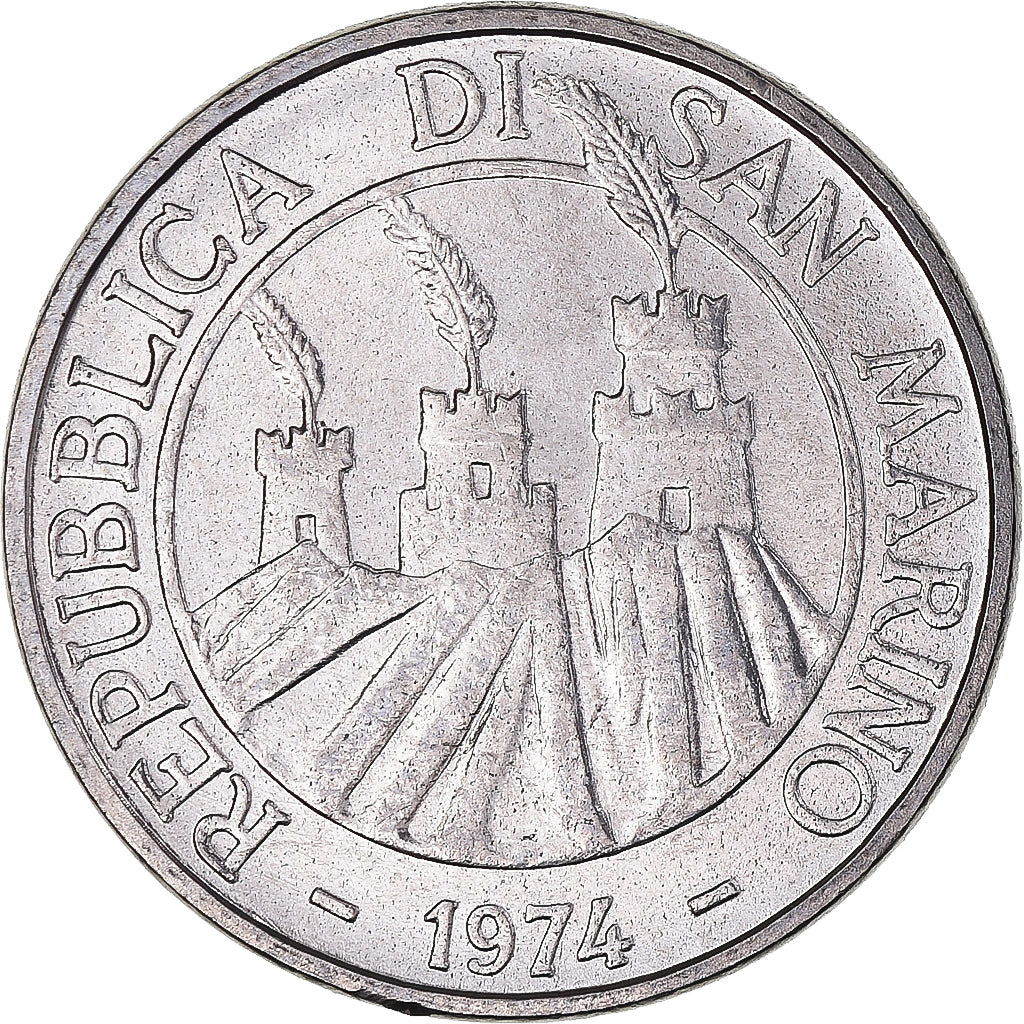 Monnaie, Saint Marin , 50 Lire, 1974