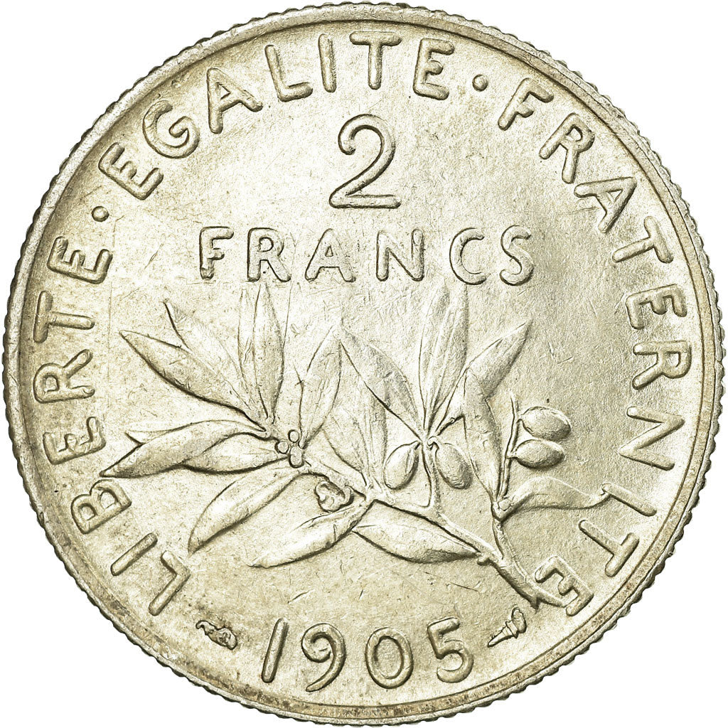 Monnaie, France, Semeuse, 2 Francs, 1905, Paris, TTB+, Argent, KM:845.1