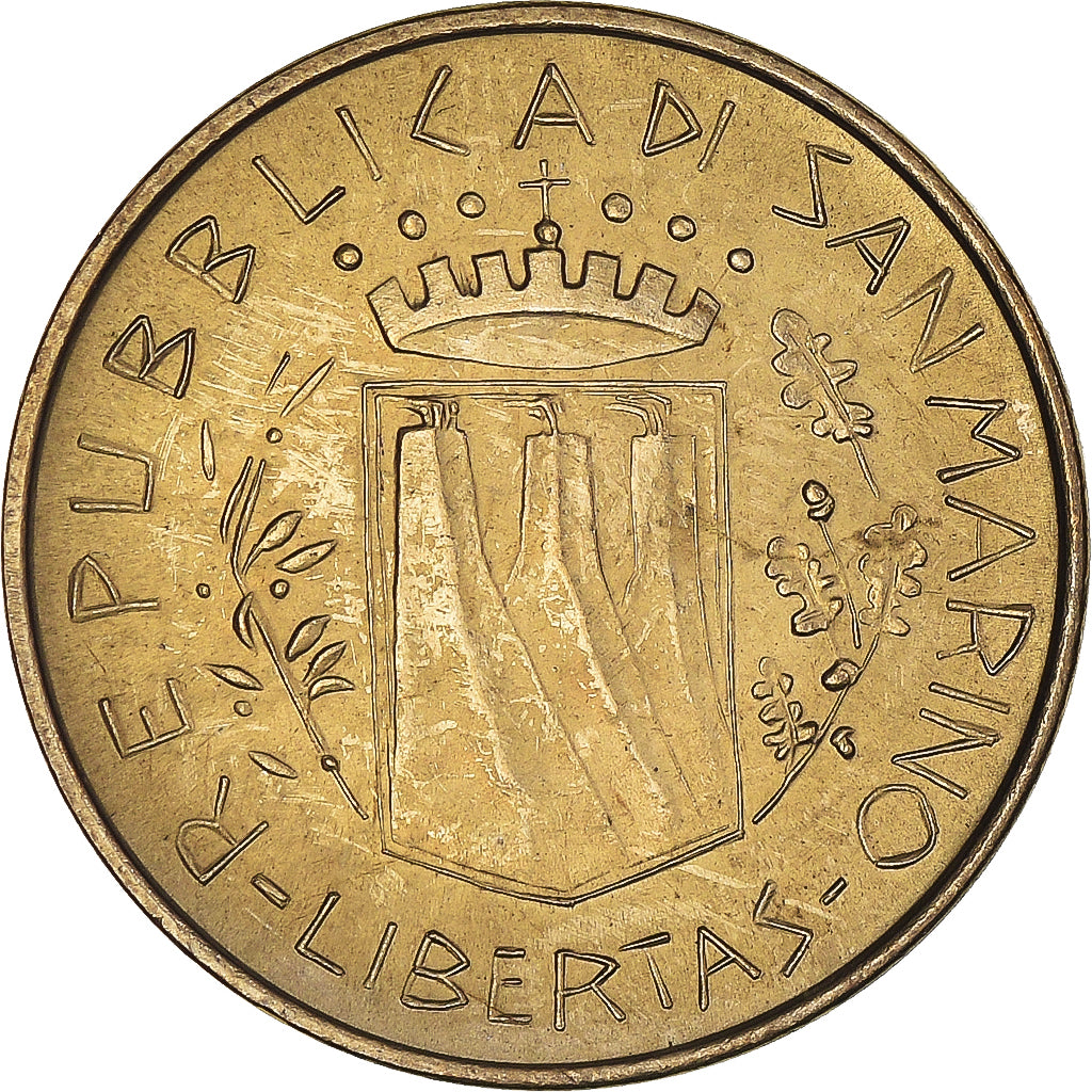 Moeda, San Marino, 20 Lire, 1981