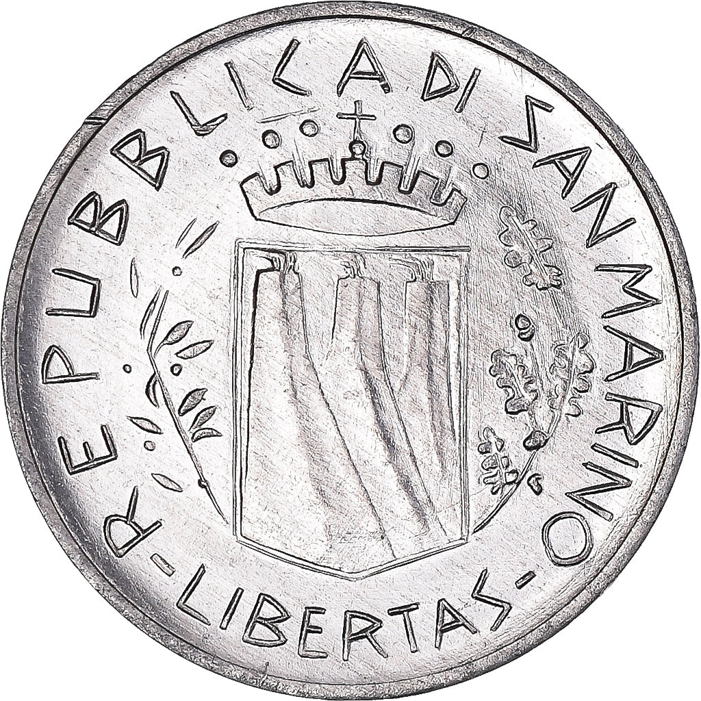 Monnaie, Saint Marin , 5 Lire, 1981
