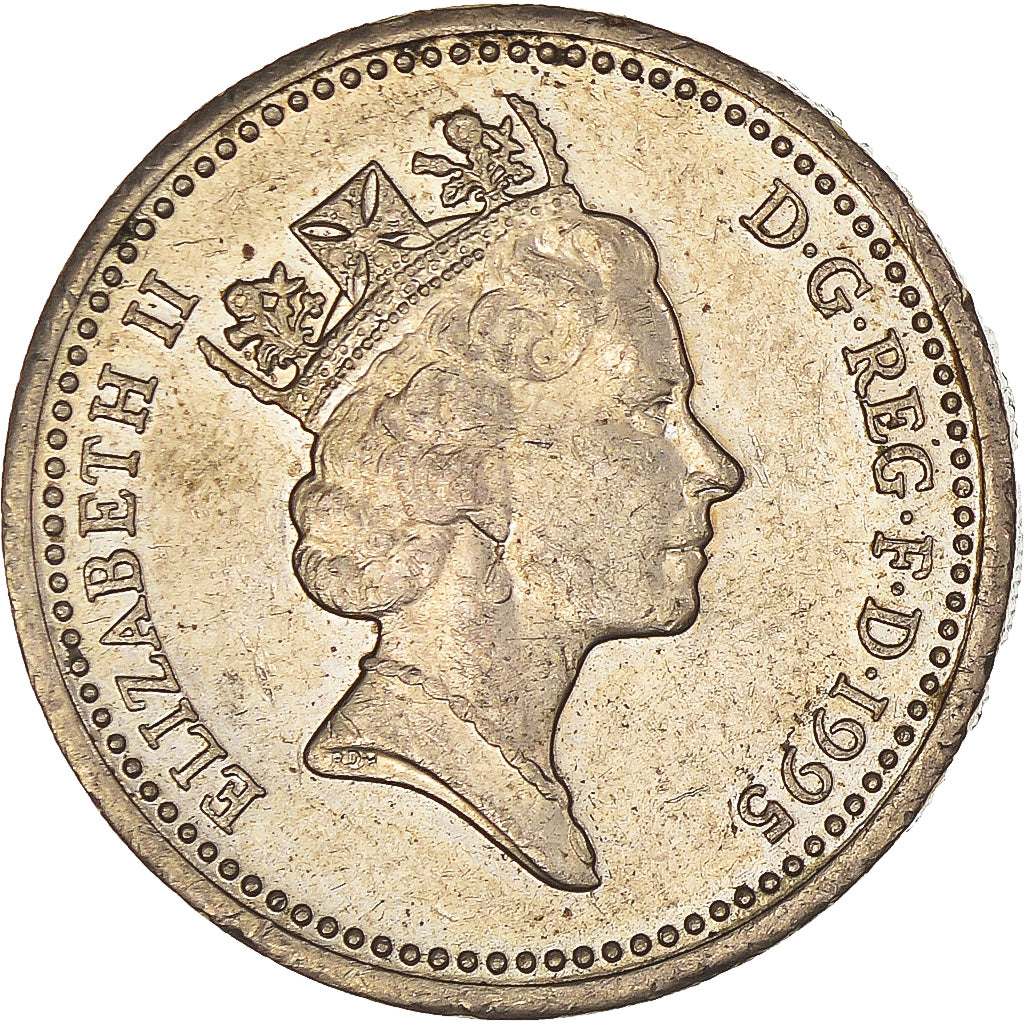 Coin, Great Britain, Pound, 1995