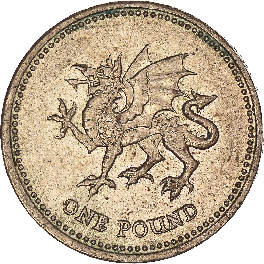 Coin, Great Britain, Pound, 1995