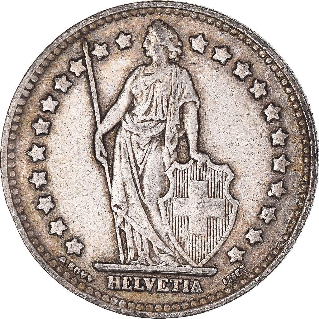 Moneda, Suiza, Franc, 1944