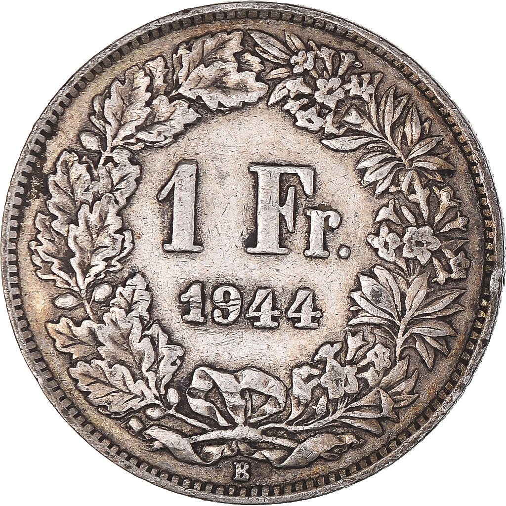 Moneda, Suiza, Franc, 1944