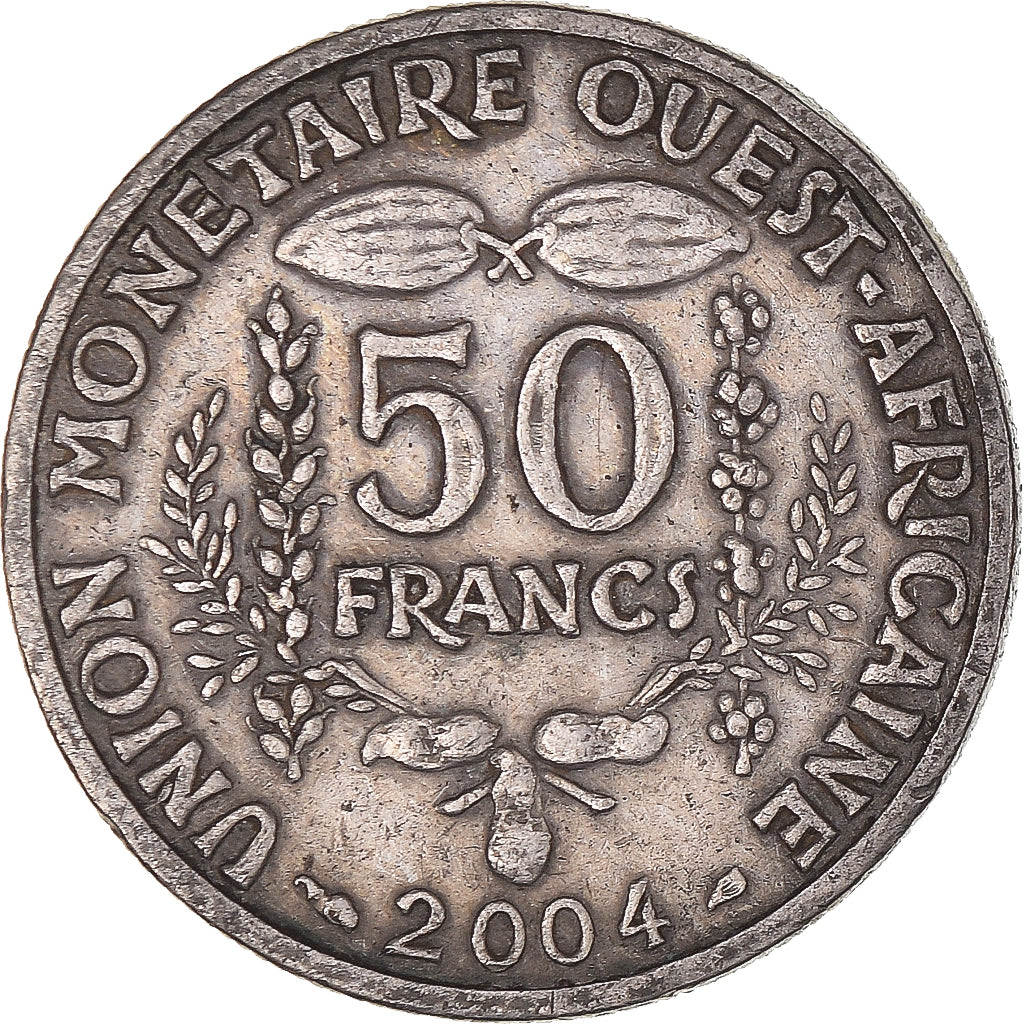 Moneta, Stati dell'Africa occidentale, 50 Francs, 2004