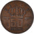 Moeda, Bélgica, 50 Centimes, 1958