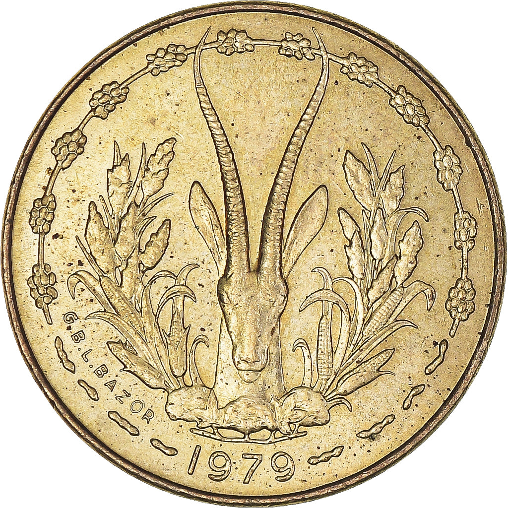 Monnaie, Communauté économique des États de l'Afrique de l'Ouest, 5 Francs