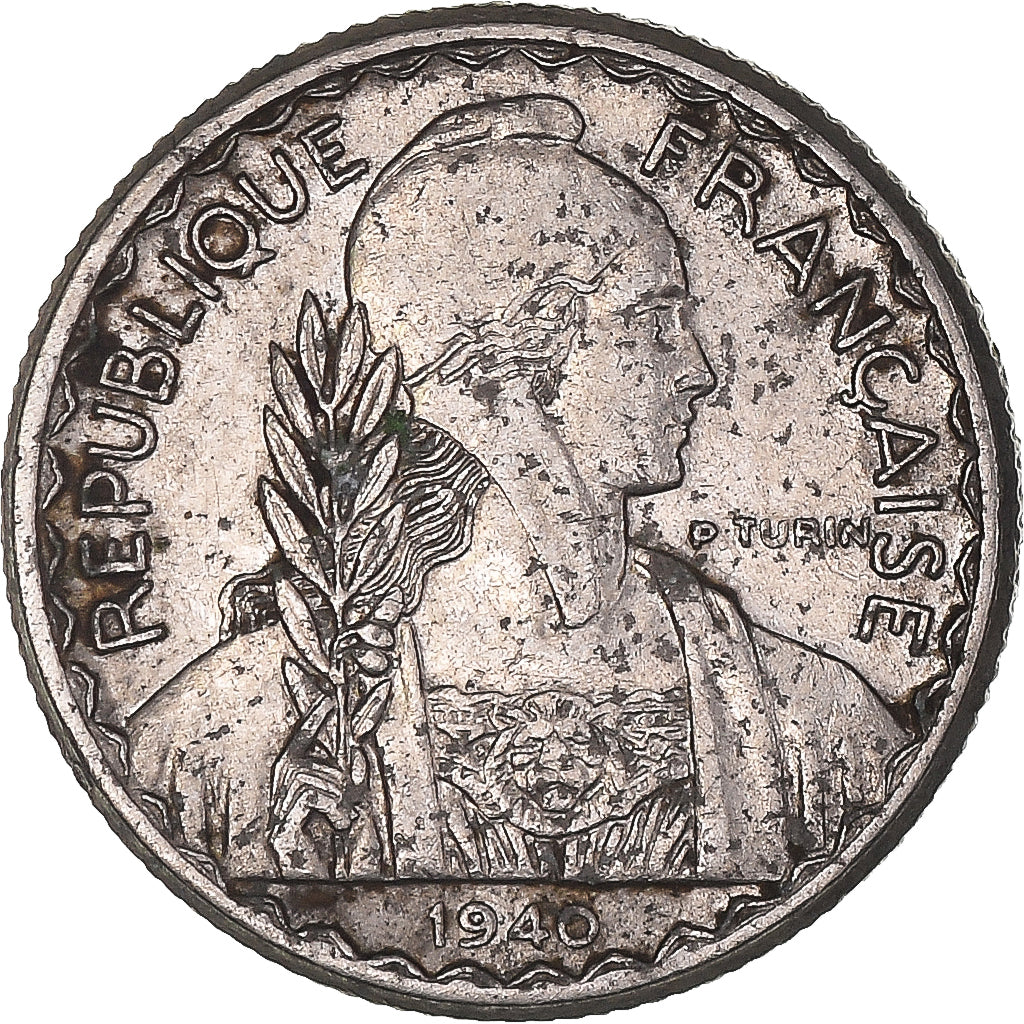 Moneta, Indocina francese, 10 Cents, 1940