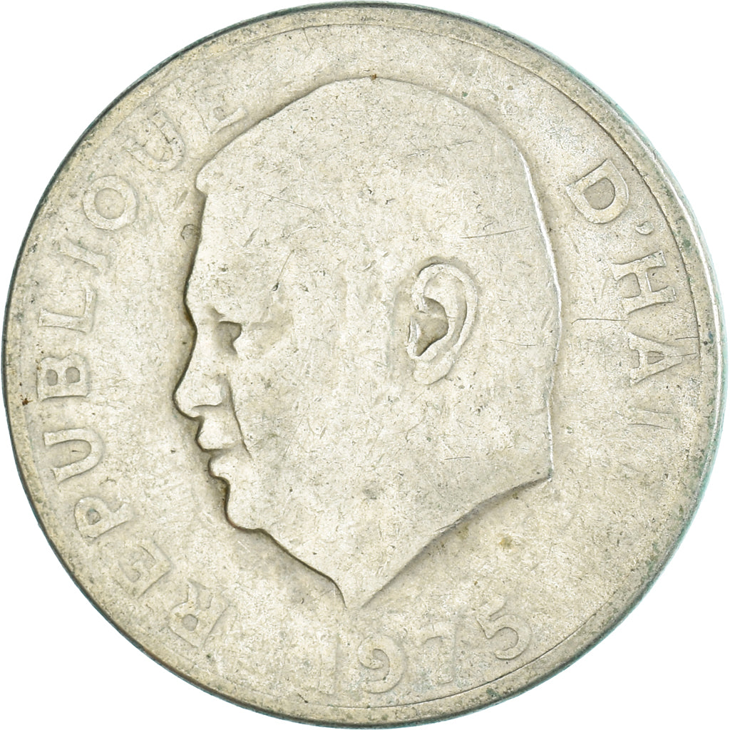 Coin, Haiti, 10 Centimes, 1975