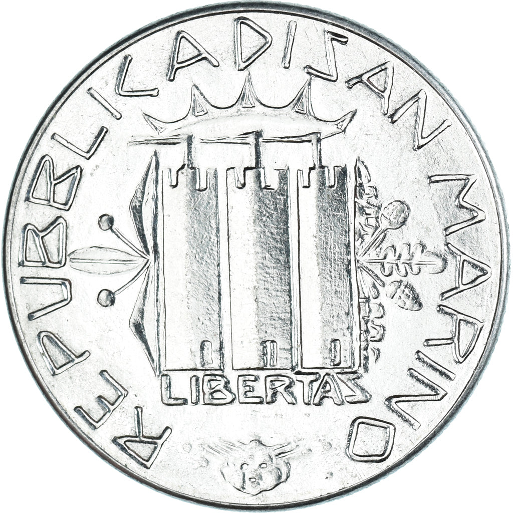 Moeda, San Marino, 100 Lire, 1985
