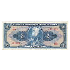 Banknote, Brazil, 2 Cruzeiros, EF(40-45)