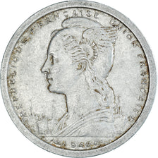 Münze, Madagascar, 2 Francs, 1948