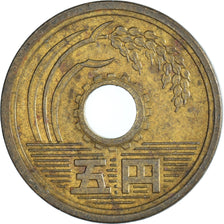Coin, Japan, 5 Yen, 1990