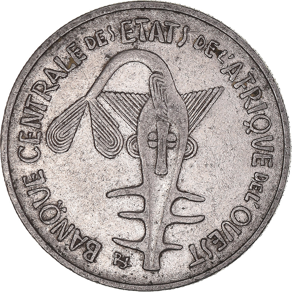 Coin, West African States, 100 Francs, 1967
