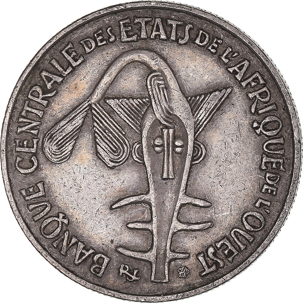 Munten, West Afrikaanse Staten, 50 Francs, 1976