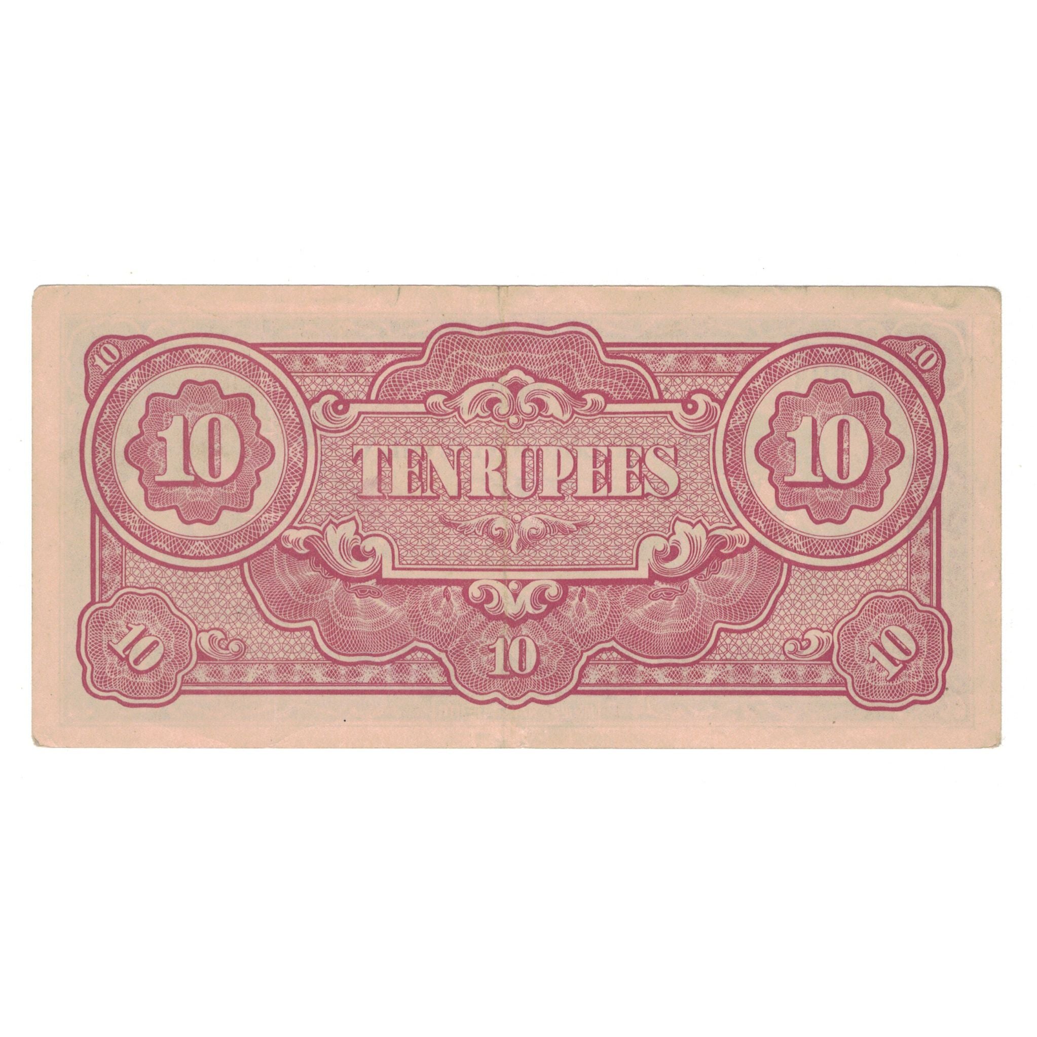 Banknote, Burma, 10 Rupees, KM:16b, EF(40-45)