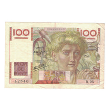 França, 100 Francs, Jeune Paysan, 1946, R.95, EF(40-45), Fayette:28.8, KM:128a