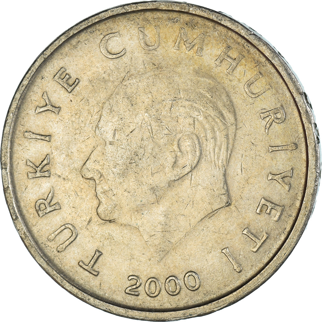 Moneta, Turcja, 50000 Lira, 50 Bin Lira, 2000