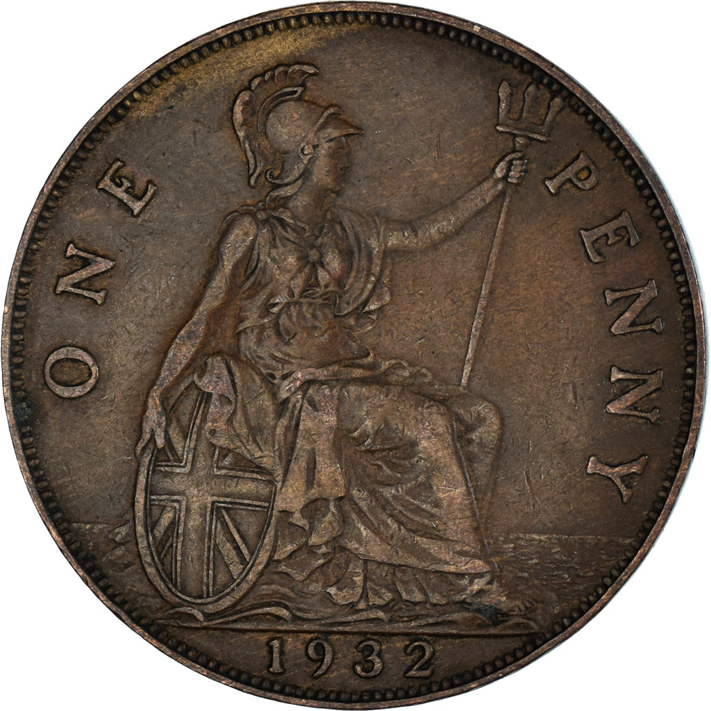 Moeda, Grã-Bretanha, Penny, 1932