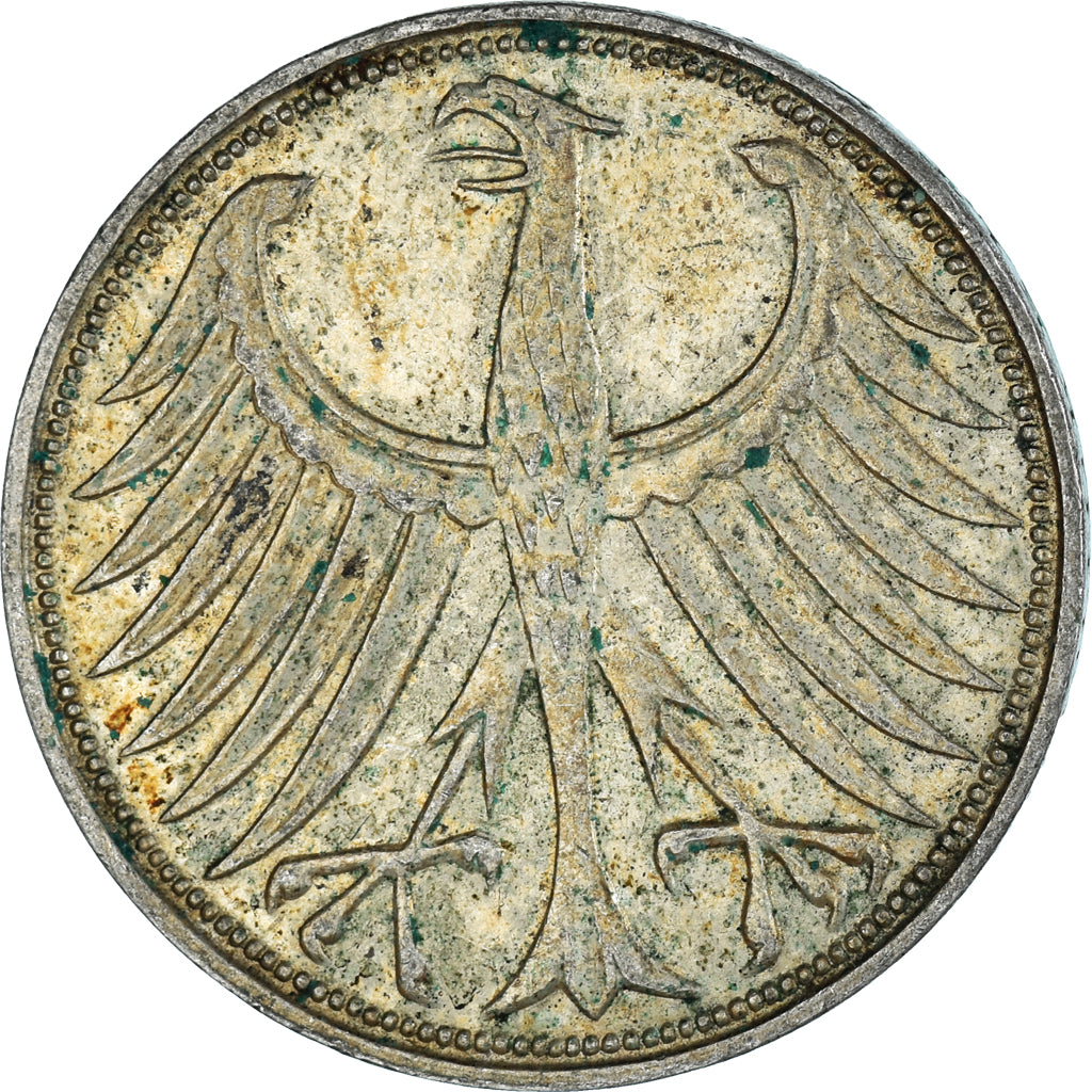 Moneta, Niemcy, 5 Mark, 1951