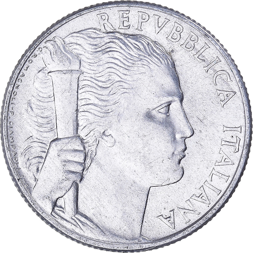 Moneta, Italia, 5 Lire, 1948