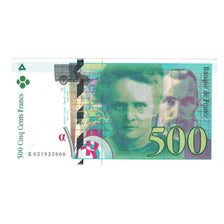 França, 500 Francs, Pierre et Marie Curie, 1994, K021825660, EF(40-45)