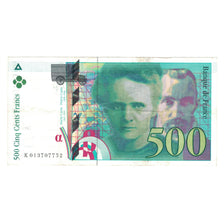 França, 500 Francs, Pierre et Marie Curie, 1994, K013707752, EF(40-45)