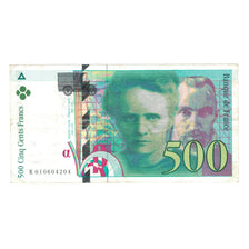 Francia, 500 Francs, Pierre et Marie Curie, 1994, K010604204, BB, Fayette:76.01