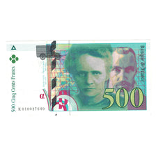 França, 500 Francs, Pierre et Marie Curie, 1994, K010027840, EF(40-45)