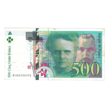 França, 500 Francs, Pierre et Marie Curie, 1994, K002550476, EF(40-45)