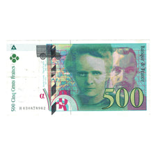 France, 500 Francs, Pierre et Marie Curie, 1994, H030878962, TTB, Fayette:76.01
